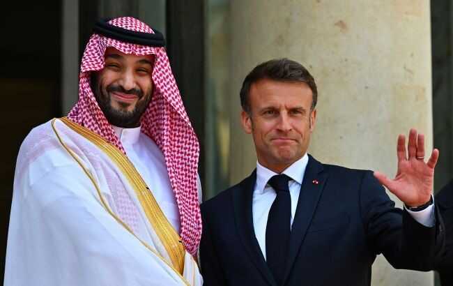 Макрон прийме наслідного принца Саудівської Аравії: Проситиме вплинути на РФ, - Politico