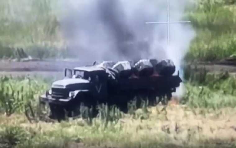 Українські бійці знищили російський мінний загороджувач