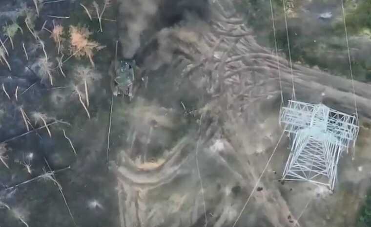 В Донецкой области пограничники ликвидировали новейший танк окупантов Т-90 "Прорыв"