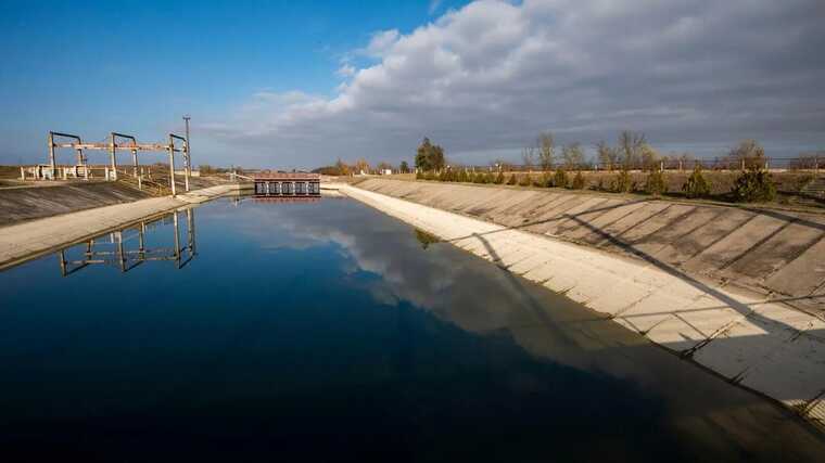 З’явилося відео Північно-Кримського каналу, що обмілів після каховської катастрофи під Таврійськом