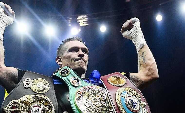 Український боксер Олександр Усик у майбутньому хоче стати президентом