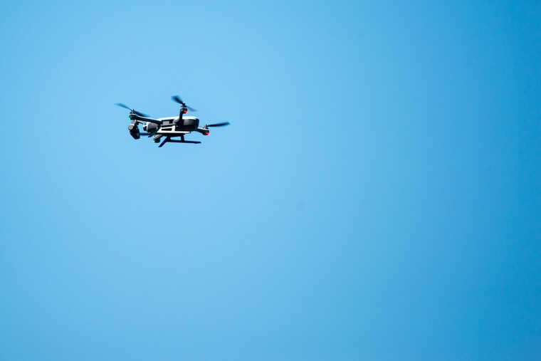 Українські прикордонники на півдні приземлили рій з ворожих FPV-дронів