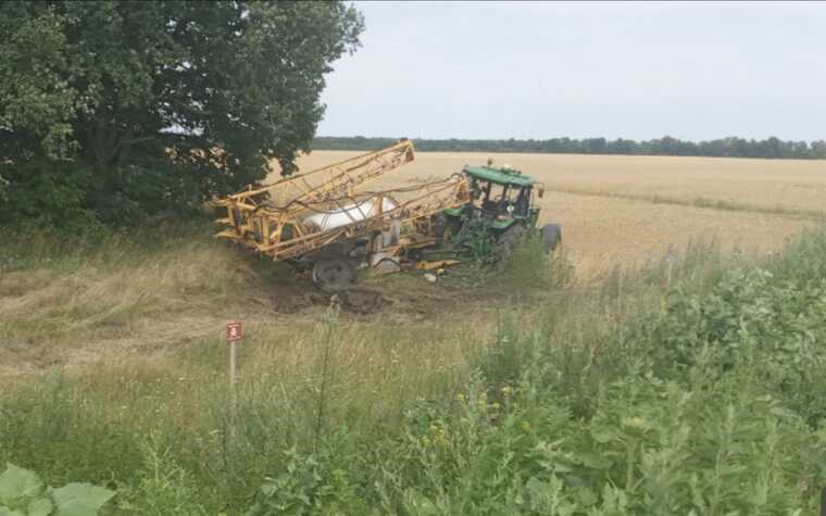 На Сумщині постраждав тракторист: підірвався на міні, - МВС