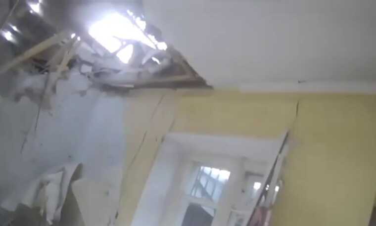 Патрульна поліція оприлюднила кадри з місця падіння уламків «Калібру»