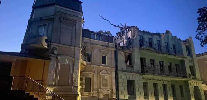 Як російська пропаганда відбріхувалася за удар по Одесі