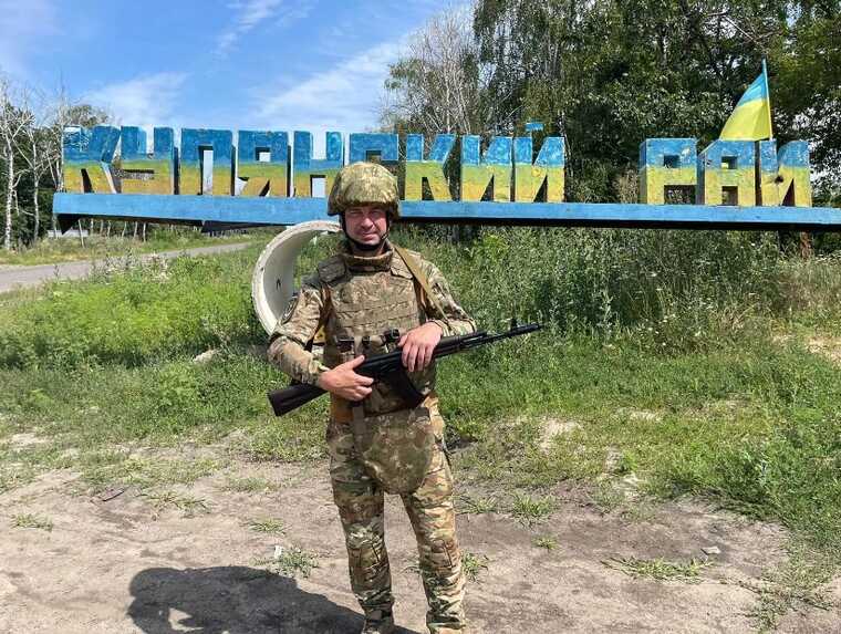 Владислав Ващук, вступивший в Гвардию наступления, показал свои первые фото с фронта