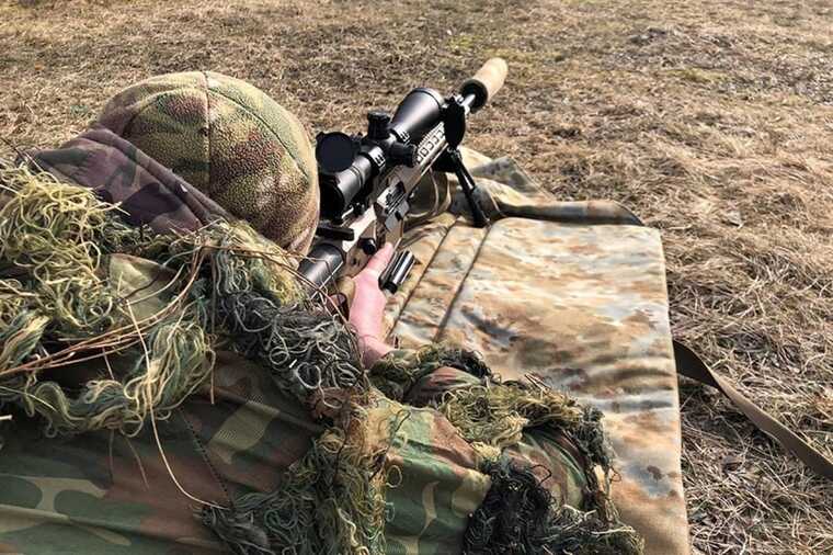 Снайперы удачно отработали по позициям окупантов на Бахмутском направлении