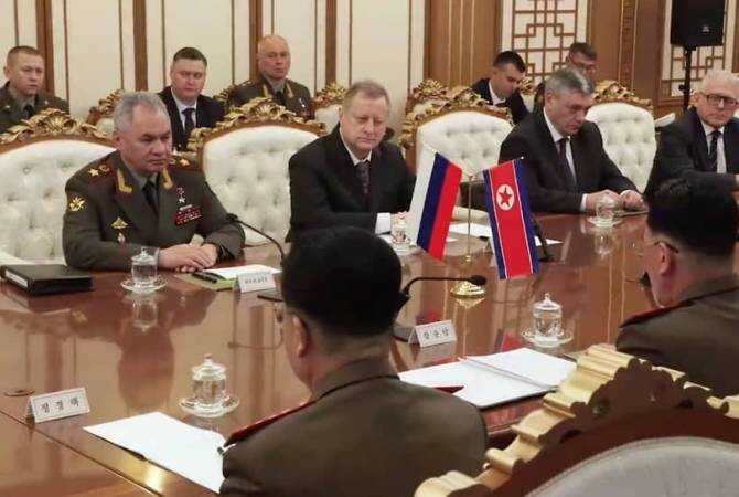 Шойгу во время визита в Пхеньянь назвал КНДР важным партнером РФ