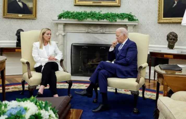 Байден зустрівся з прем’єркою Італії: обговорили подальшу підтримку України