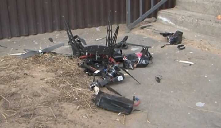 Катастрофа першого безпілотника “Пошти Росії” потрапила на відео