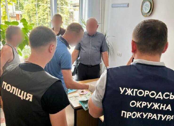 На Закарпатті затримали голову ВЛК за підозрою в хабарництві