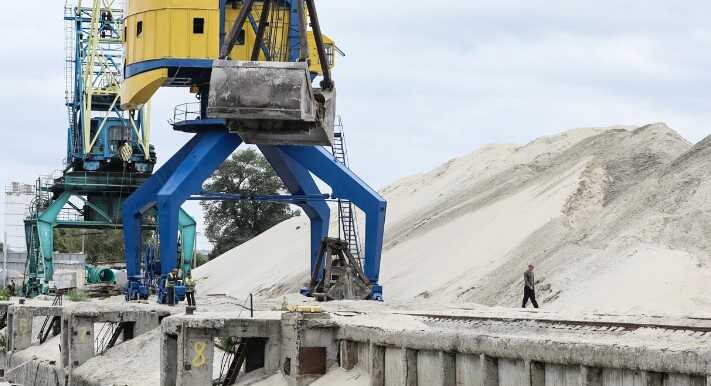 "Ковальська" зібрала один з найбільших банків річкових родовищ піску