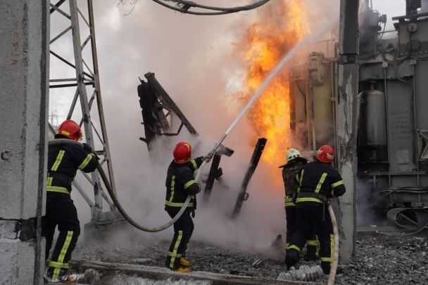 Во время ликвидации последствий атаки оккупантов на Хмельницкую область погиб мужчина