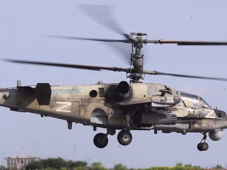 У Запорізькій області ЗСУ знищили ворожий гелікоптер Ка-52
