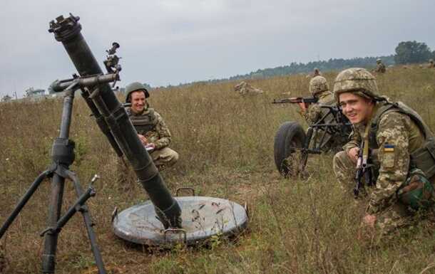 Пограничники из минометов атаковали позиции окупантов под Бахмутом