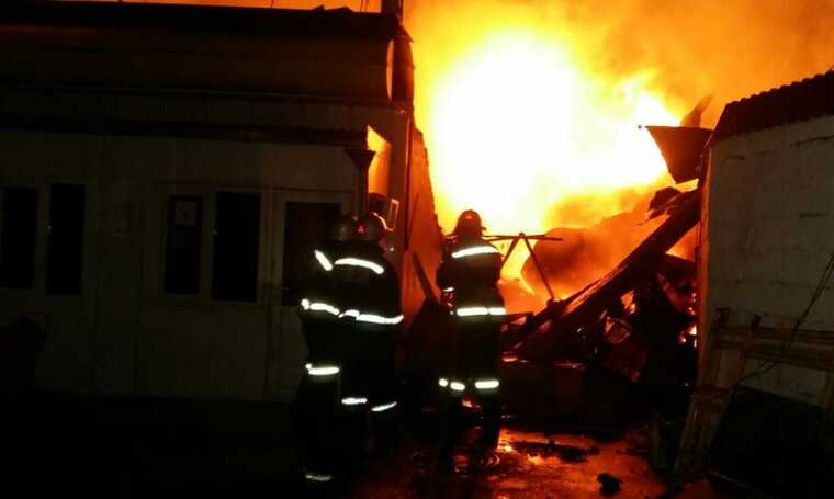 На АЗС в Махачкале произошел взрыв на заправке