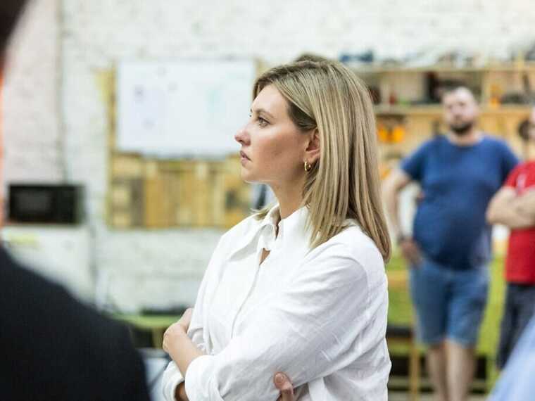 Перша леді Олена Зеленська відвідала інноваційний центр "Промприлад.Реновація" в Івано-Франківську