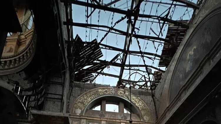 З’явилися фото зсередини зруйнованого Спасо-Преображенського собору в Одесі