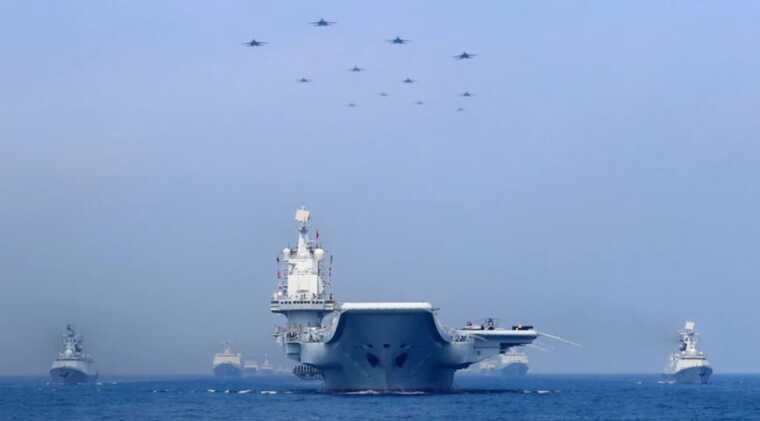 "Суровое предупреждение": Китай начал военные учения возле Тайваня