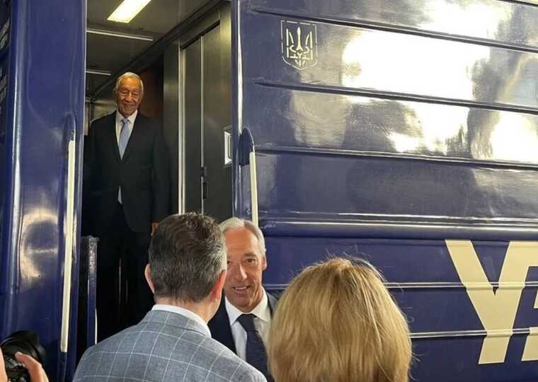 Президент Португалії вперше прибув до України