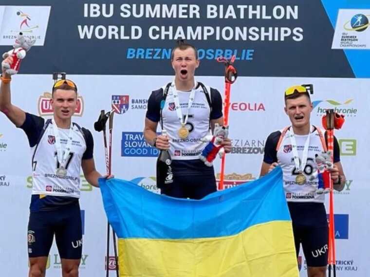 Україна посіла всі призові місця на чемпіонаті світу з біатлону U-21