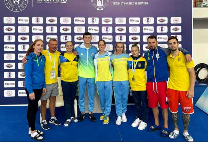 Украина завоевала восемь наград на Кубке мира по спортивной гимнастике