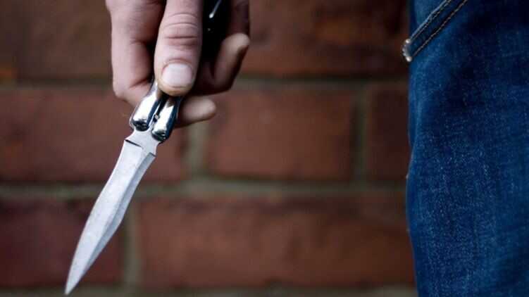 В Киеве вооруженный ножом мужчина напал на двоих игравших детей