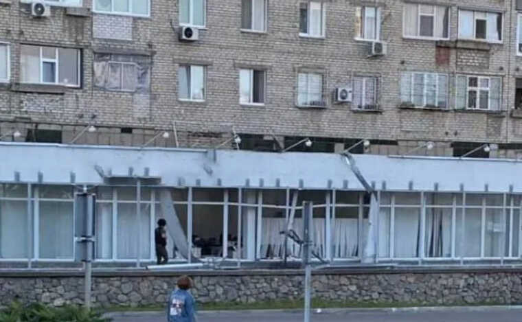 В оккупированном Энергодаре раздался взрыв в "паспортном столе"