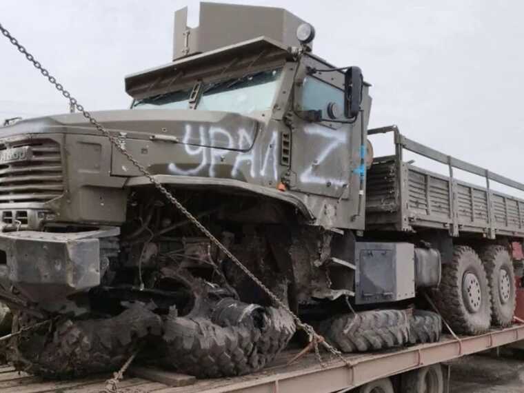 Спецподразделение "Кракен" получило восстановленную трофейную бронемашину "Торнадо-У"