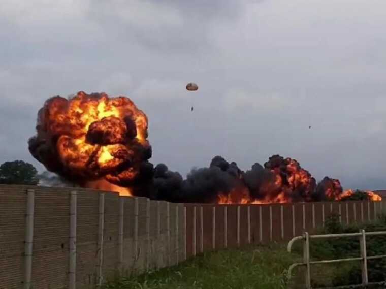 В Італії під час злету розбився реактивний винищувач: загинула 5-річна дитина