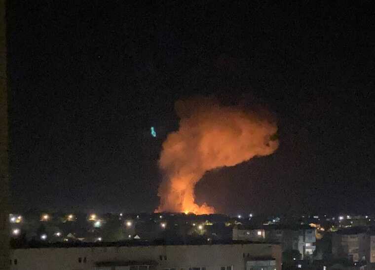 В Кривом Роге ночью раздался взрыв
