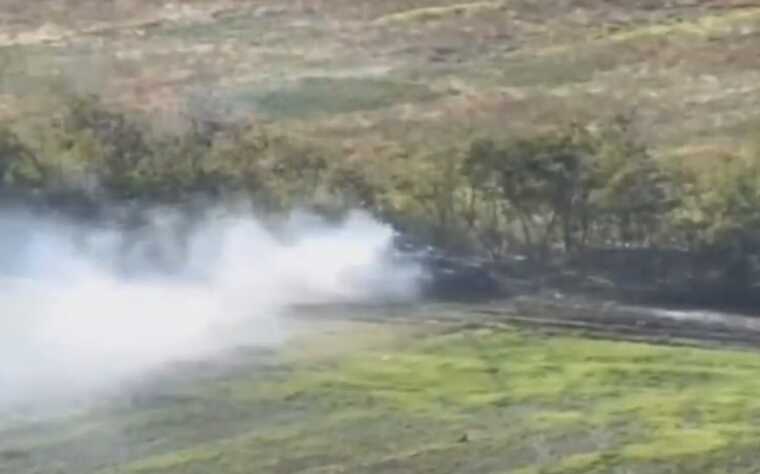 ЗСУ впритул розстріляли працюючий танк окупантів на Запорізькому напрямку