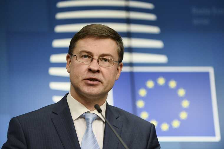 Reuters : Віцепрезидент Єврокомісії Домбровскіс поїде до Китаю, щоб відновити діалог