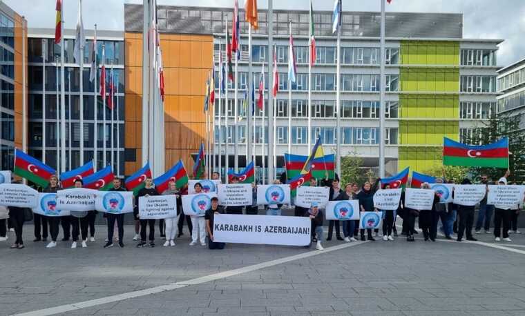 Активісти у Люксембурзі прийшли відстояти міжнародне реноме Азербайджану