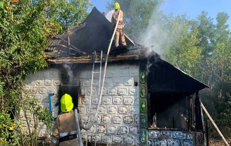 На Полтавщині під час пожежі знайшли мертву жінку
