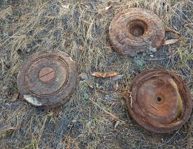 Невдоволені окупанти показали іржаві міни, які їм постачає Міноборони РФ