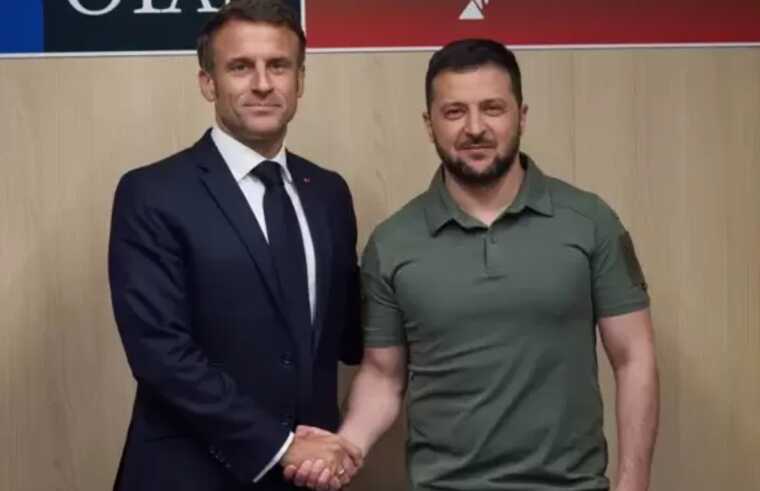 Зеленський зустрівся з Макроном: Обговорили посилення ППО і не лише