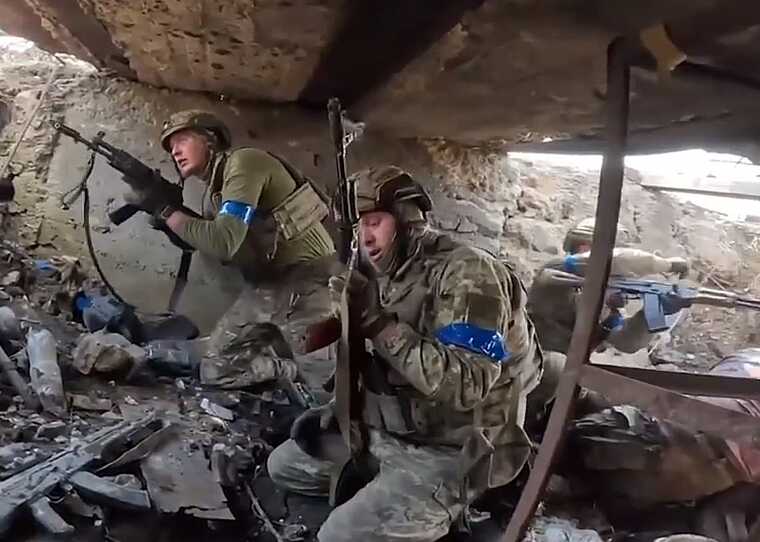 Прикордонники показали кадри боїв за Кліщіївку