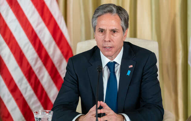 Блинкен: США сегодня объявят о предоставлении поддержки Израилю