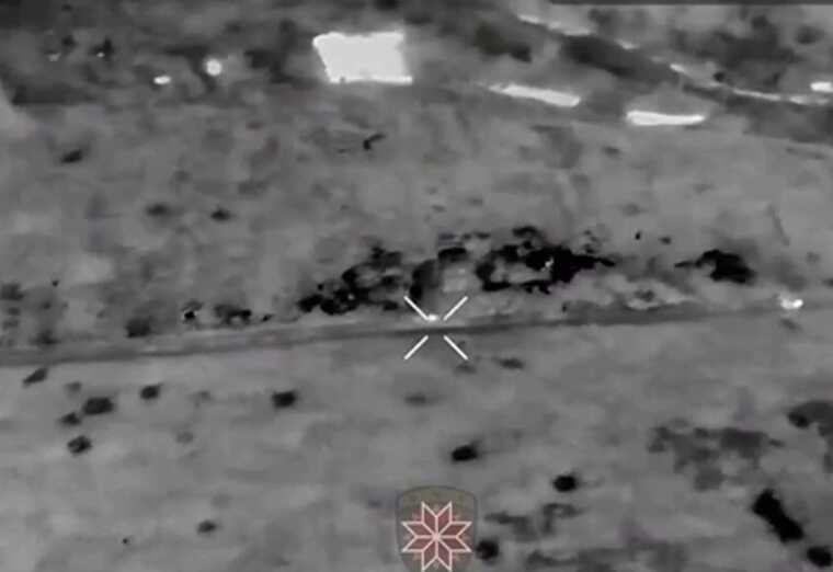 Воины Мариупольской бригады уничтожили вражеский полевой склад с боеприпасами