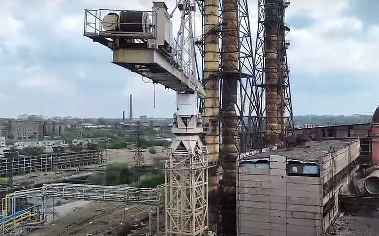 У мережі показали нові кадри комбінату “Азовсталь”