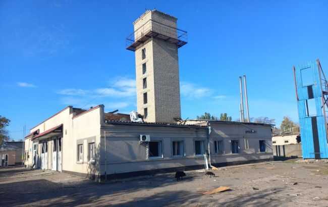 Оккупанты нанесли удар по пожарной части в Херсонской области