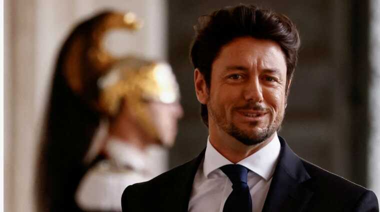 Експартнера італійської премʼєрки Мелоні Джамбруно прибрали з шоу через сексистські заяви