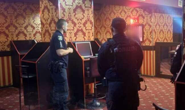 На Білоцерківщині правоохоронці припинили діяльність трьох підпільних гральних закладів