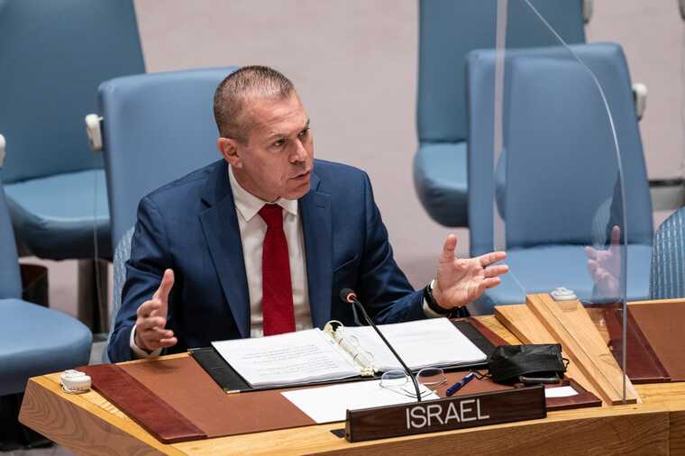 Посол Ізраїлю, під час виступу в Раді Безпеки, присоромив ООН за мовчання