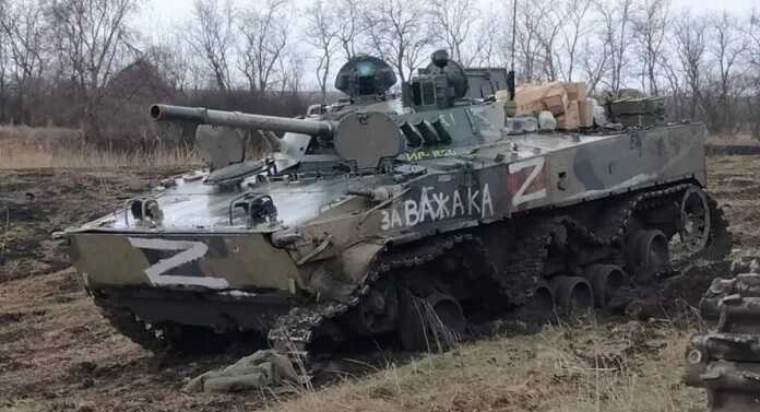 Новенькие российские БМП сожгли под Сватовым