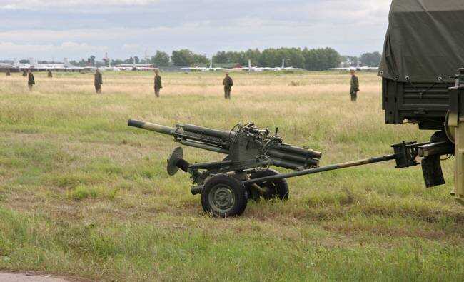 Украинские бойцы контрольным ударом уничтожили советский миномет "Василек"