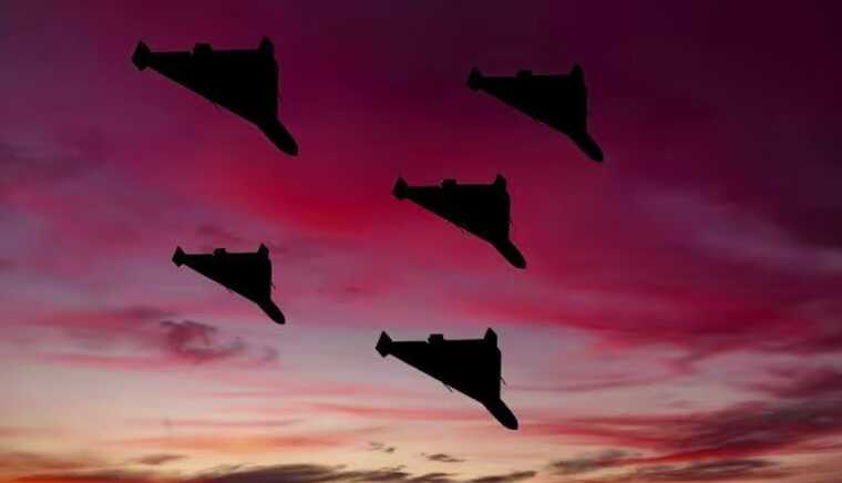 Оккупанты снова атакуют Украину дронами