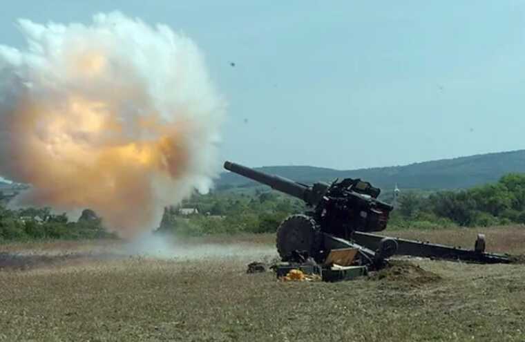 Українські військові виявили та знищили три російські гаубиці Д-20