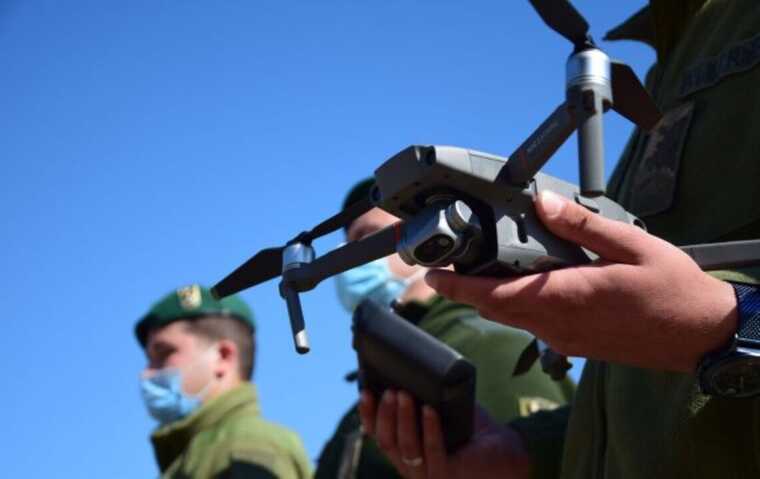 Дрон прикордонників у Харківській області підбив танк окупантів